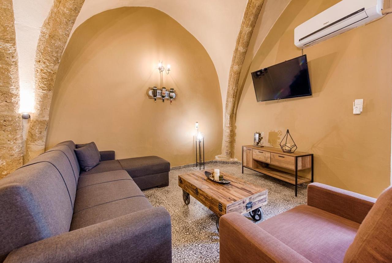 Ferienwohnung Knights Of Old Town Rhodes City Exterior foto